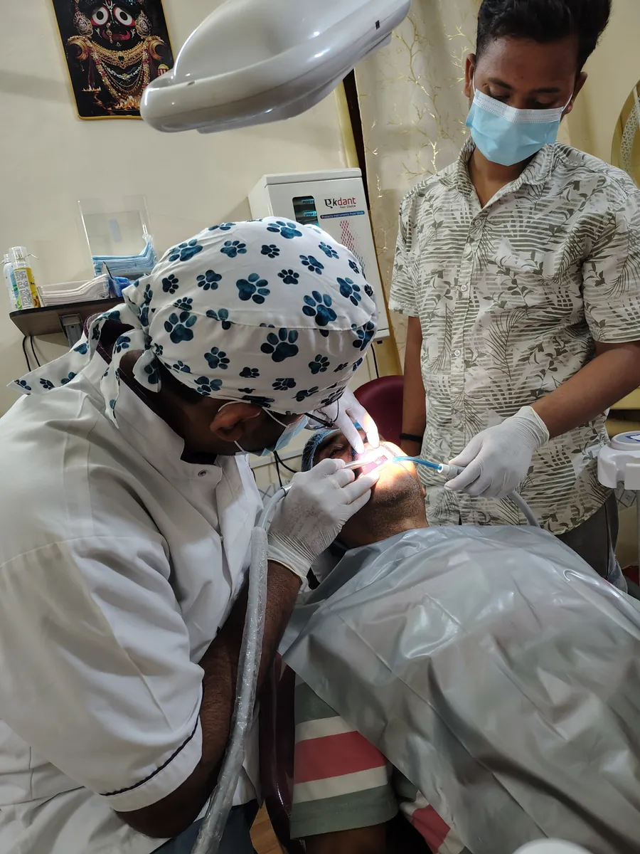 Patient care in progress
